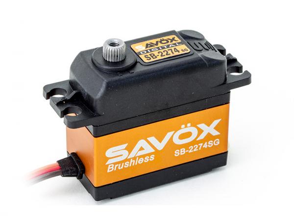 SAVÖX Digital Brushless HV Servo SB-2274SG mit Stahl - Getriebe