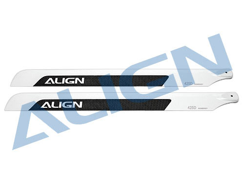 Align 3K 425 D Carbon Fiber Rotor Blades 425mm