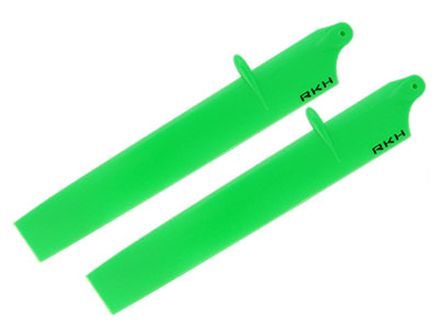 RKH 130X Bullet Plastic Main Blade 135mm-Green