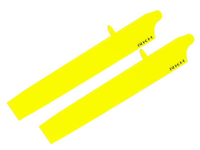 RKH 130X Fast Flight Hauptrotorblätter 135mm gelb
