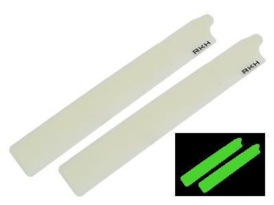 RKH 130X Plastic Main Blade 135mm-Glow