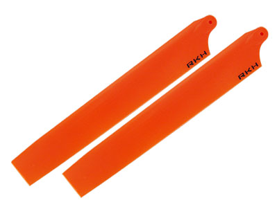 RKH 130X 3D Hauptrotorblätter 135mm orange