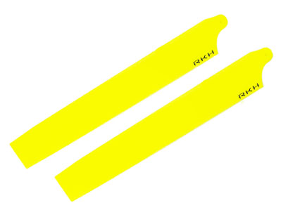 RKH 130X 3D Hauptrotorblätter 135mm gelb