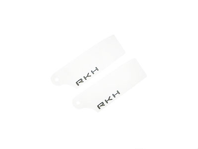 RKH 130X Plastic Tail Blade 29mm-White