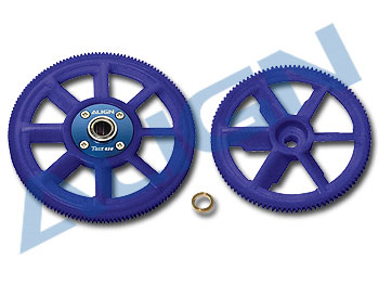 Align Hauptgetriebe 150/106Z V2 blau Neu T-Rex 450