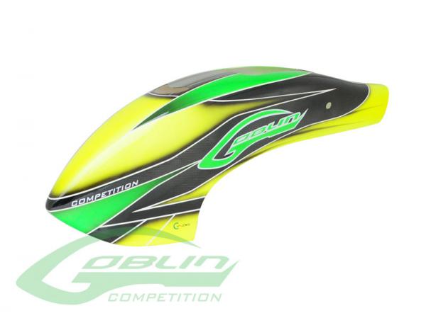 SAB Goblin 700 COMPETITION Canopy Yellow/Green