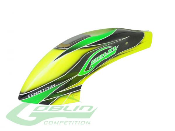 SAB Goblin 630 COMPETITION Canopy Yellow/Green
