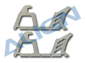 Align Rahmen Seitenplatten unten Fiberglas T-Rex450 #HS1183-75 