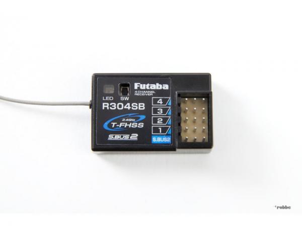 Futaba Empfänger R304SB T-FHSS 2,4 GHz 4Kanal /S-Bus2
