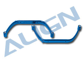 Align Kufenbügel schlagf. blau chrom Effekt TRex 450 #HS1144-72 