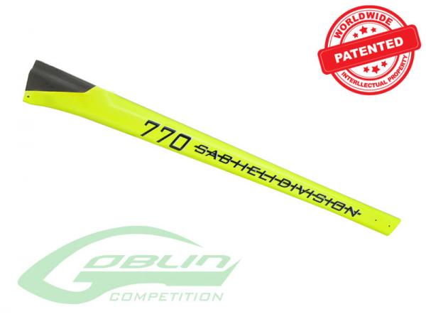SAB Goblin 770 COMPETITION Tail Boom Yellow # H0380-S 