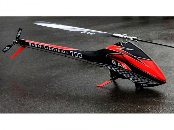 SAB Goblin 700 SPEED KIT CARBON / RED (with Spees BLADES)