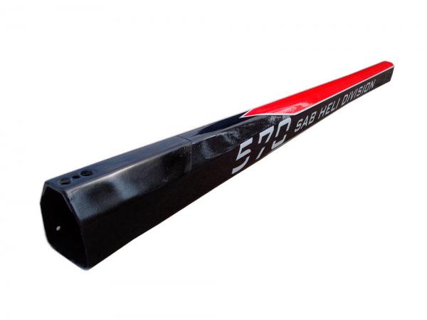 SAB Goblin 570 TAIL BOOM BLACK / RED # H9033-S 