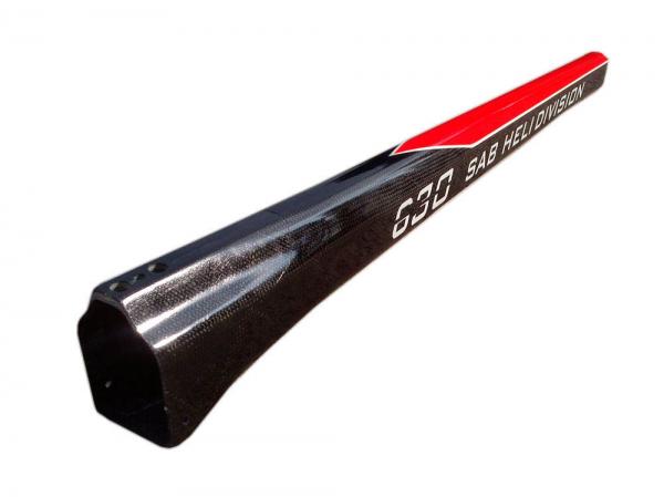 SAB Goblin 630 / 630 COMPETITION TAIL BOOM BLACK / RED # H9034-S 
