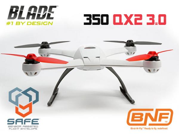 Blade 350 QX2 3.0 BNF Quadcopter mit SAFE Technology und GPS