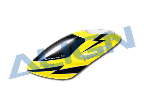 Align Painted Canopy/Lightning Yellow T-Rex 500 # HC5004 