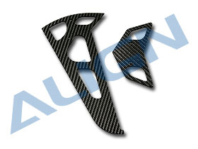 Align Carbon Stabilizer Set 2.0 mm N T-Rex 600 # HN6058 