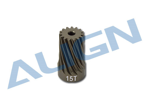 Align Motor Pinion Gear 15T M0,6 T-Rex 600 # H60175 