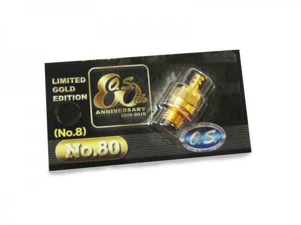O.S. Glow plug No 8 hot Limited Edition