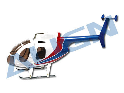 T Rex 450 Copter X Scale Rumpf BO 105 in RB Design ohne Markendecal