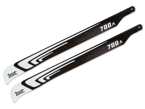 1st Main Blades CFK 700mm FBL Agility (White)