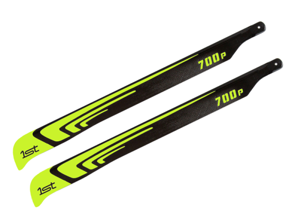 1st Main Blades CFK 700mm FBL Precision (Yellow)