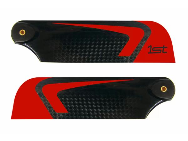1st Tail Blades CFK 105mm CP (red)