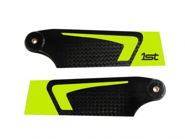 1st Tail Blades CFK 115mm (yellow)