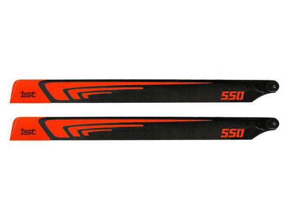 1st Main Blades CFK 550mm FBL (orange)