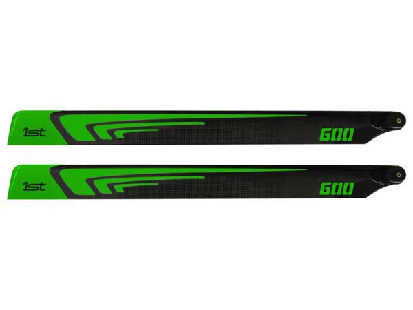 1st Main Blades CFK 600mm FBL (green)