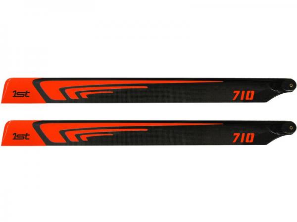 1st Main Blades CFK 710mm FBL (orange)