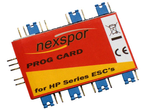 Prog Card für NEXSPOR HP Regler