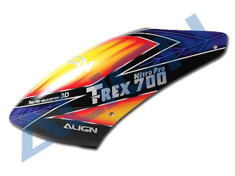 Align T-Rex 700N Haube Fiberglas Lackiert  # HC7031 