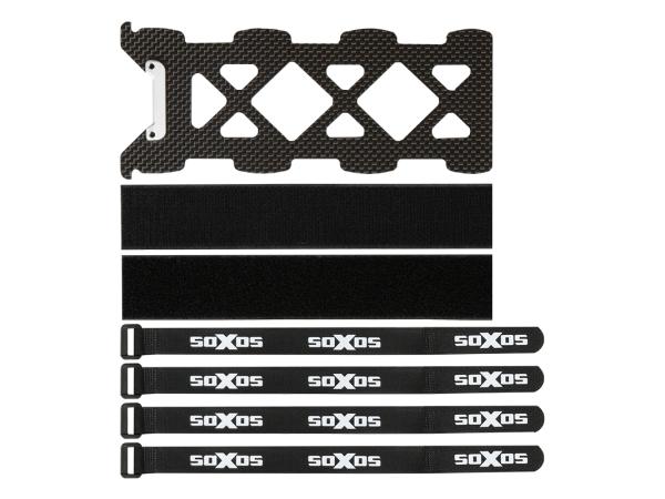 soXos 6S Battery Plate Carbon