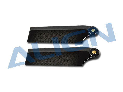 Align 3K Carbon Fiber Tail Blade black # H50144 