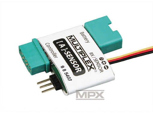 Multiplex Strom-Sensor 35A für M-LINK Empfänger (mit M6 Stecker)