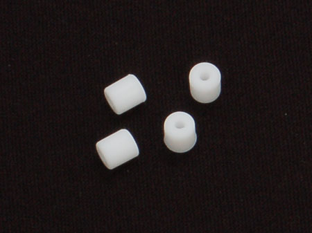 Xtreme Production mCPX Landing Skid Nut (white 4.5 x 1.5 x 5mm)