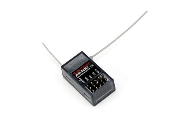 Spektrum AR400 4 Kanal DSMX Empfänger mit Aktiv Antenne