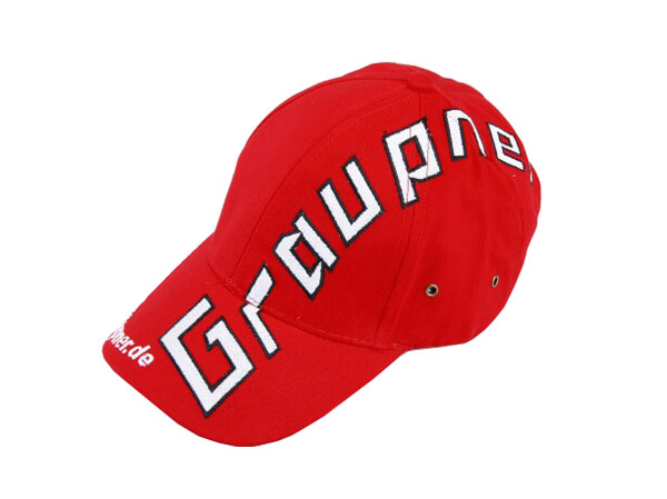 Graupner Peaked cap red 100% Baumwolle