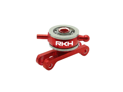 RKH 130X CNC AL Double Bearing Tail Pitch Slider Set (Red))