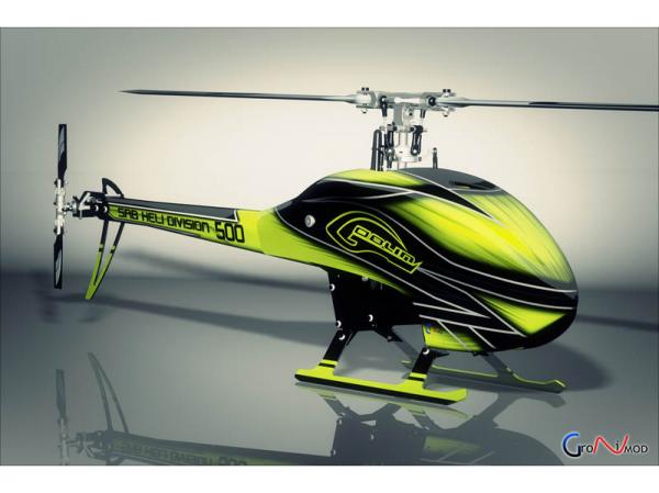 SAB Goblin 500 HELICOPTER KIT YELLOW / BLACK (without BLADES)