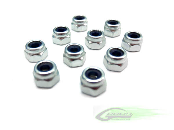 SAB Goblin Metric Hex NYLON Nuts M4  H5 (10pcs)