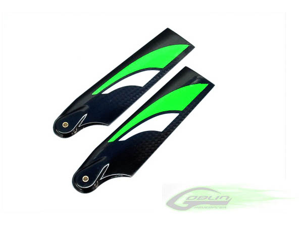SAB 115mm Carbon Fiber Tail Blade green # BG5115 