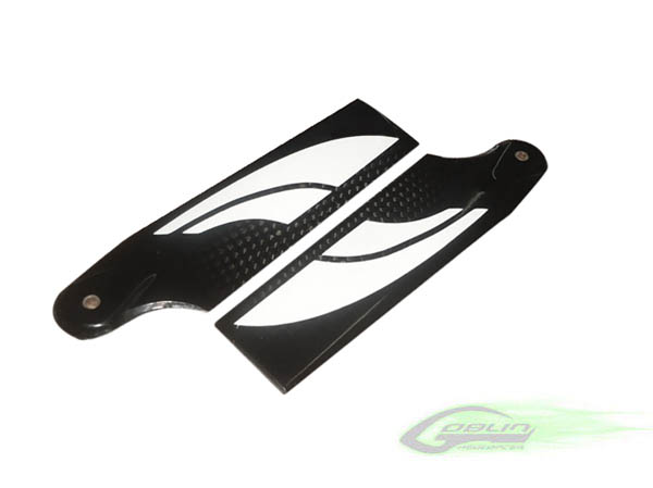SAB 115mm Carbon Fiber Tail Blade white for Goblin 770