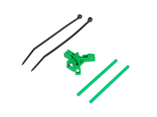 Mikado Antenna support for tailboom, green