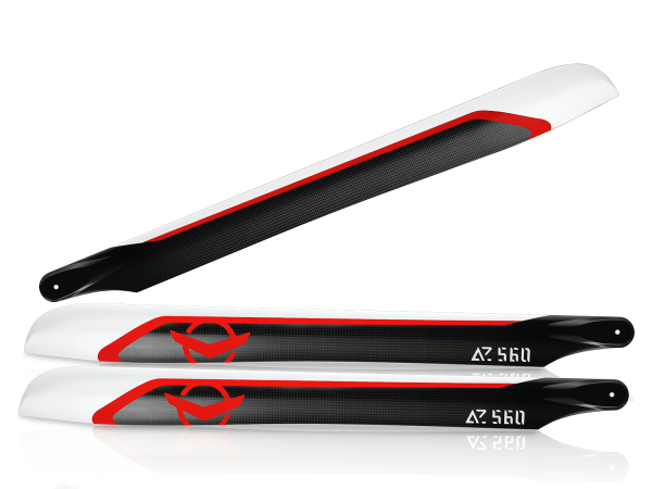 Azure Power Carbon 3-Blatt Rotorblatt 560mm