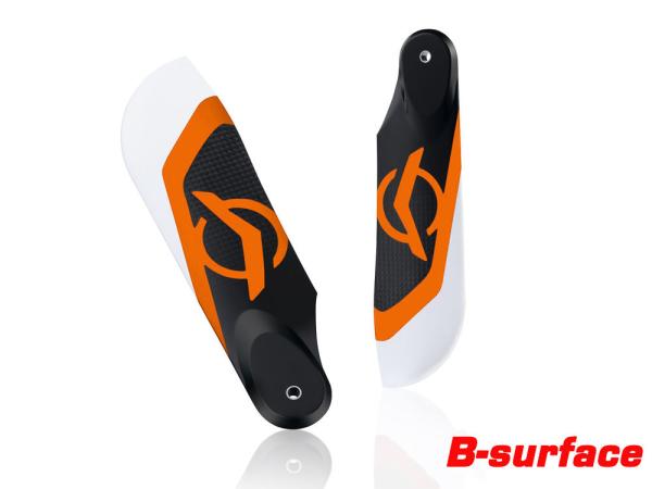 Azure Power AZ 115S Carbon Tailblade orange 115mm (B-Surface)