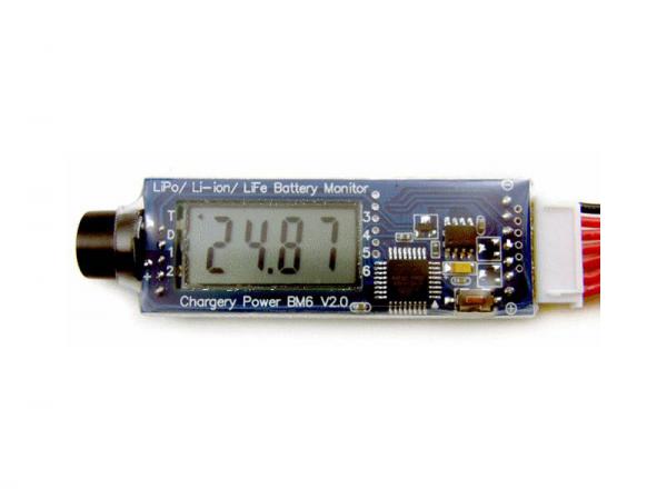 Chargery BM6 LiPo/LiFePo Spannungsmonitor 2-6S