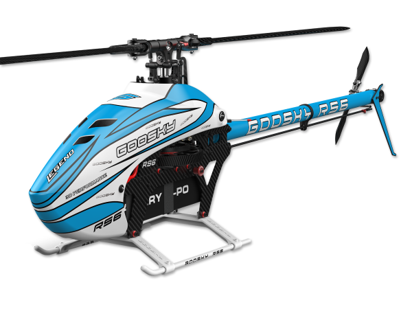 Goosky Legend RS6 Helicopter Kit blue