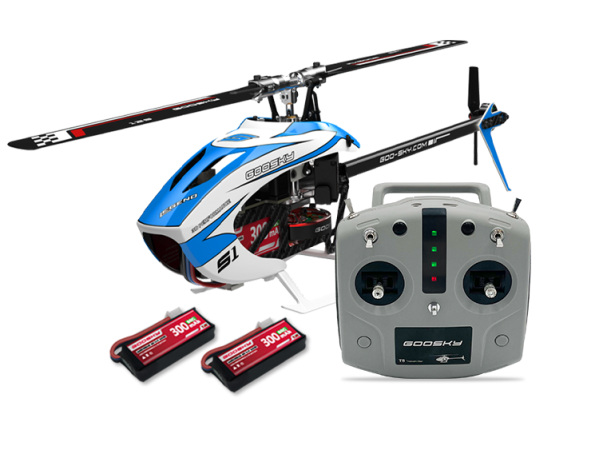 Goosky Legend S1 New Edition Heli blue RTF with T8 Transmitter